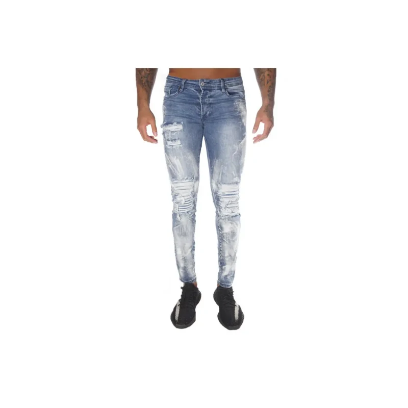 Image of Project X Paris Jeans slim destroy gradient Project X Paris Bleu Male 34