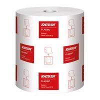 Image of Katrin Classic System Hand Towel M2 2-Ply White Pack of 6 460102