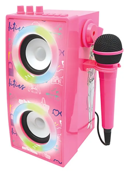 Image of Barbie Portable Bluetooth Karaoke Machine