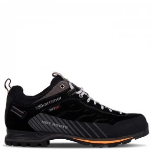 Image of Karrimor Hot Route WTX Mens Walking Shoes - Black/Orange