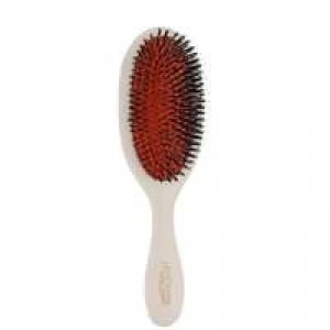 Image of Mason Pearson Boar Bristle and Nylon Handy Brush Ivory
