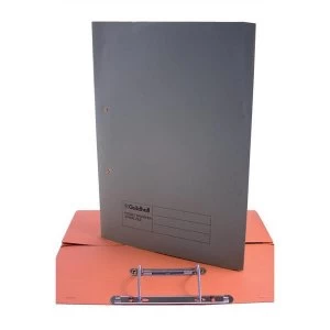 Image of Guildhall Foolscap 315gm2 Manilla Pocket Spiral File Folder Green Pack of 25