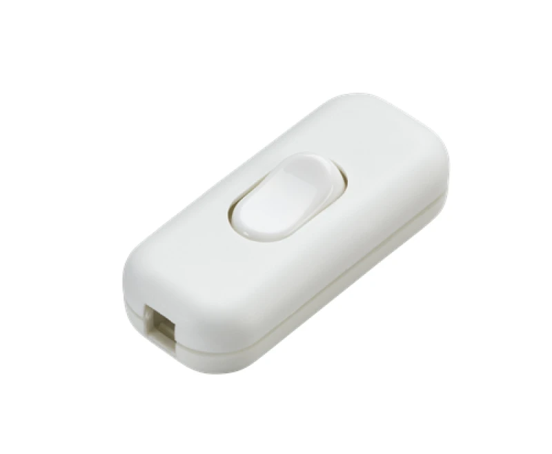 Image of KnightsBridge 6A DP Inline Cord Switch - White