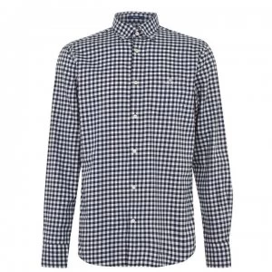 Image of Gant Buffalo Gingham Shirt - White 113