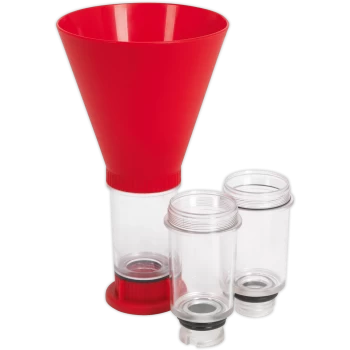 Image of Sealey VS7101 4 Piece Engine Oil Funnel Set