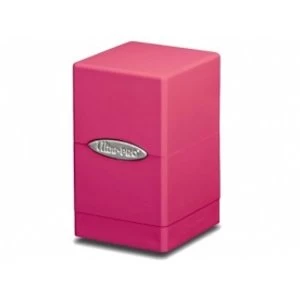 Image of Ultra Pro Satin Tower C6 Card Game Deck Box Pink