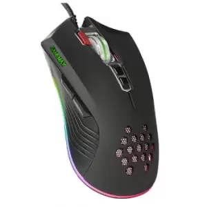 Image of GameMax Razor RGB Gaming Mouse USB Up to 6400 DPI Rapid Fire Button Multiple RGB Modes
