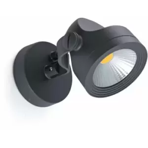 Image of 08-faro - Alfa dark gray garden spotlight