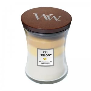 Image of Woodwick Fruits of Summer Scented Candle 275g