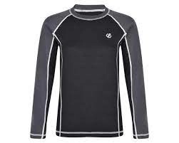 Image of Dare 2B Black 'Advanced' Breathable Base Layer Set - XS