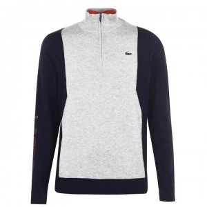 Image of Lacoste AH4775 Zip Top - Grey