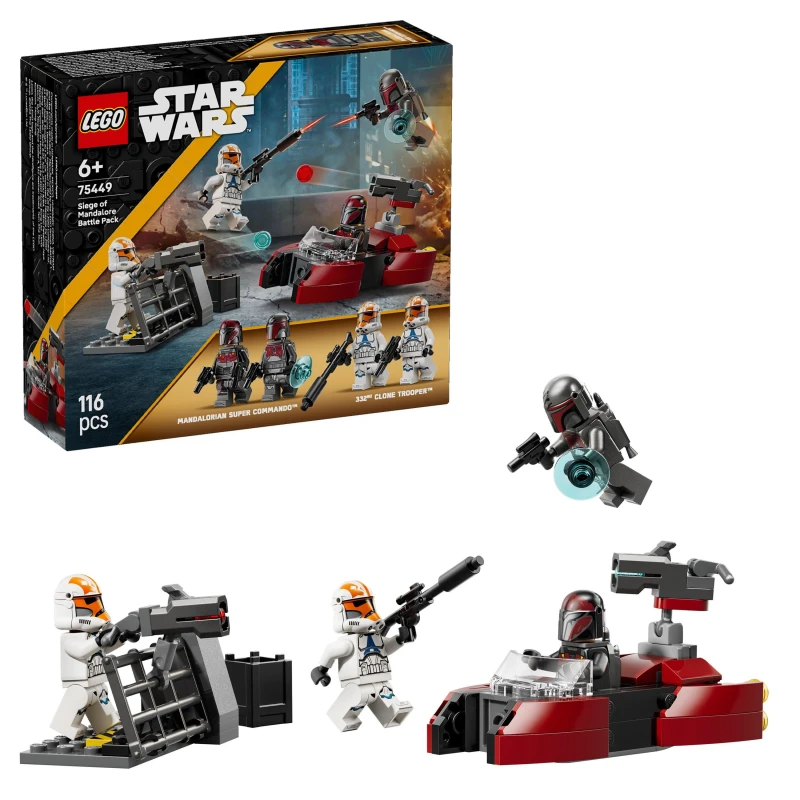 Image of LEGO Star Wars Siege of Mandalore Battle Pack Set 75449