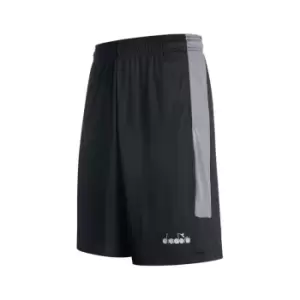 Image of Diadora Bermuda BeOne Long Running Shorts Mens - Grey