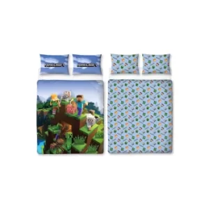 Image of Minecraft Epic Panel Duvet Set