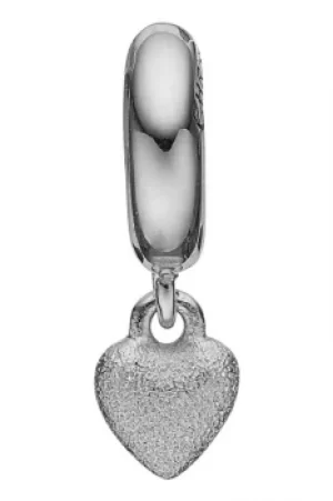 Image of Ladies Christina Sterling Silver Shine Love Bead Charm 623-S16