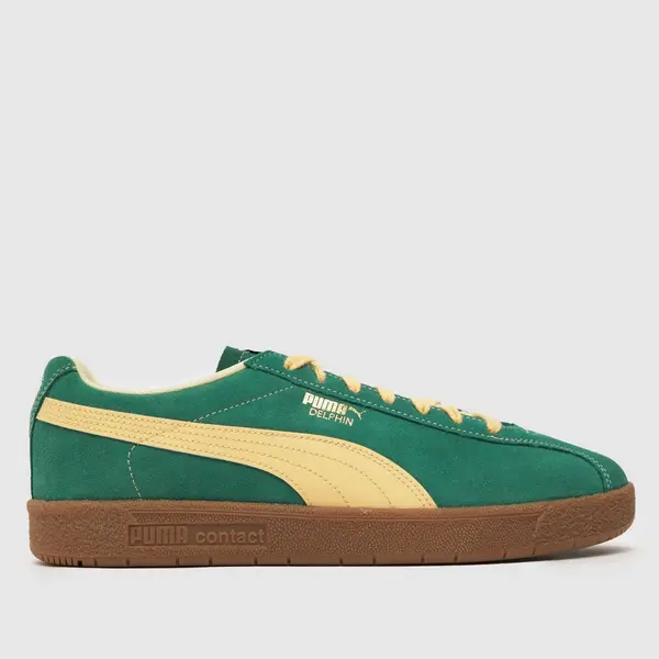 Image of PUMA delphin trainers in dark green Dark Green UK 7 (EU 40 1/2)