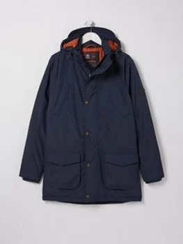 Image of Fatface Performance Parka - Navy