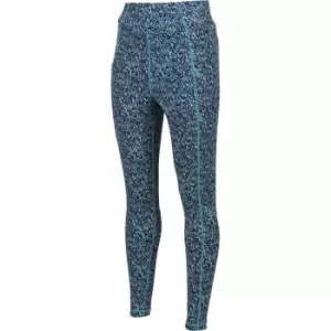 Image of Regatta Womens Holeen Legging II Breathable Stretch Trousers 8 - Waist 25' (63cm)