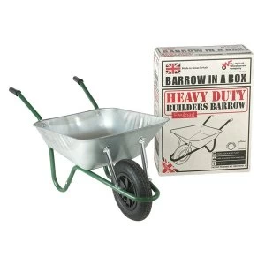 Image of The Easiload 85L Galvanised Wheelbarrow