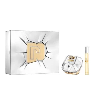 Image of Paco Rabanne Lady Million Lucky Gift Set 80ml Eau de Parfum + 10ml Eau de Parfum