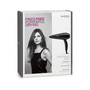 Image of Babyliss Turbo Power 2200 286751 2200W Hair Dryer
