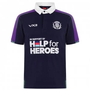 Image of VX-3 Scotland 2019/20 Rugby Shirt - Navy