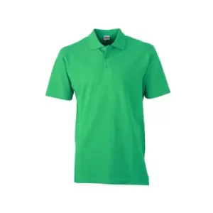 Image of James and Nicholson Unisex Basic Polo Shirt (3XL) (Irish Green)