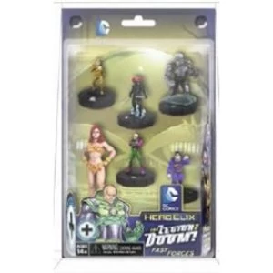 Image of DC Comics HeroClix Superman Legion Of Super Heroes Fast Forces 6 Pack