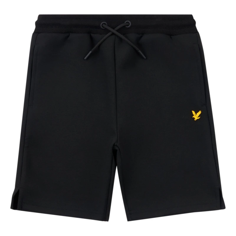 Image of Lyle and Scott Logo Shorts Juniors - Black 7 - 8 Years