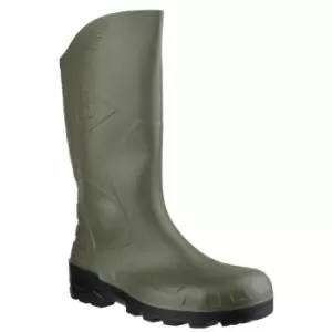 Image of Devon Full Safety Wellington Green/Black Size 7