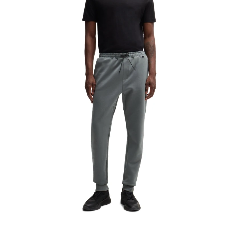 Image of Boss Mens Hariq Short Sleeve Polo Shirt Dark Beige male L