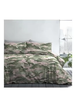 Image of Camouflage Duvet Set - Double
