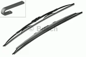 Image of Bosch 3397010404 578S Wiper Blade Set Superplus Windscreen Flat
