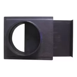 Image of 125G 125MM dia blast gate for woodworking dust extraction - Charnwood