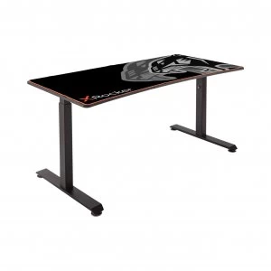Image of X Rocker Cougar XL Gaming Desk - Black