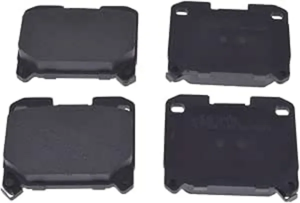 Image of Blue PRINT ADT34250 Brake pad set Rear Axle with acoustic wear warning with anti-squeak plate TOYOTA: Celica VI Coupe, Supra IV Brake Pad Set, disc b