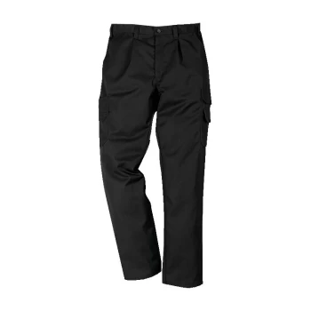 Image of 280P154 Icon Mens Black 36R Lightweight Trousers - Fristads Kansas