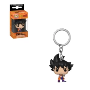 Image of Dragonball Z Goku w/Kamehameha Funko Pop Keychain