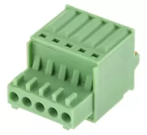 Image of Phoenix Contact Fk-Mc 0,5/5-St-2,5 Terminal Block, Pluggable, 5Pos, 20Awg