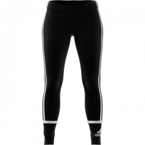 Image of adidas Womens Essentials Colorblock Leggings - Black/White