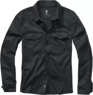 Image of Brandit Flannel Shirt Flanel Shirt black