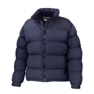 Image of Result Womens/Ladies Urban Outdoor Holkham Down Feel Performance Jacket (L) (Navy Blue)