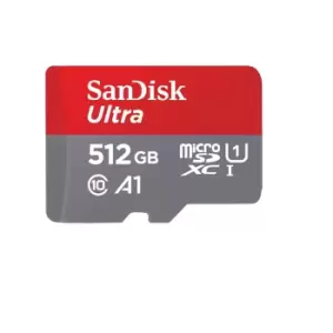 Image of SanDisk SDSQUAC-512G-GN6FA memory card 512GB MicroSDXC UHS-I