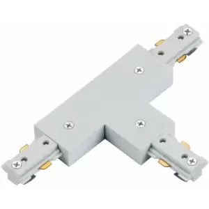 Image of Loops - Commercial Track Lighting T-Connector - 180mm x 107mm - White PC Rail System