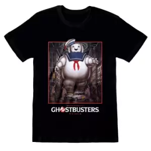 Image of Ghostbusters Unisex Adult Stay Puft T-Shirt (M) (Black)