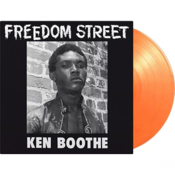 Image of Ken Boothe - Freedom Street Orange Vinyl