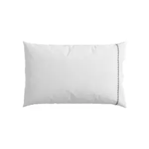 Image of Bedeck of Belfast Nadir Pair of Standard Embroidered Pillowcases, Green