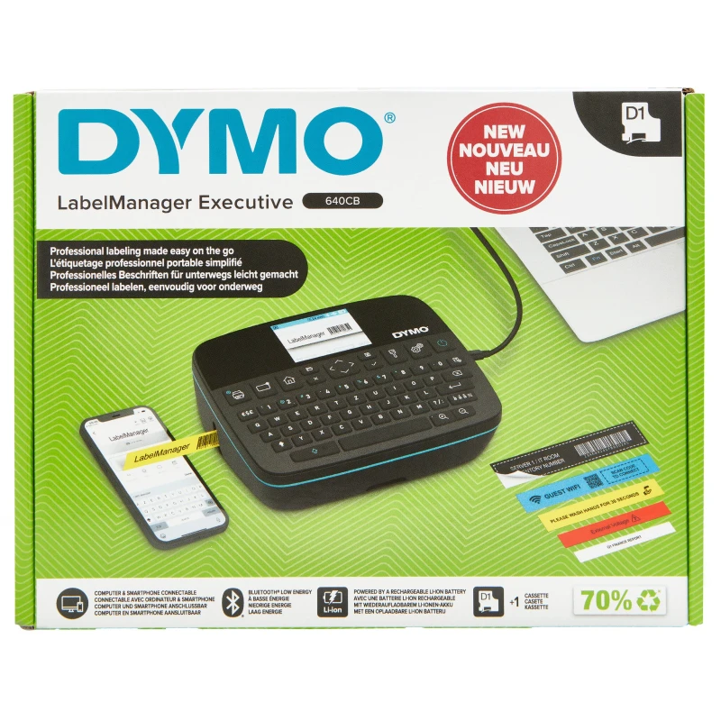 Image of DYMO LabelWriter 640CB Portable & Rechargeable Label Printer (2197370)