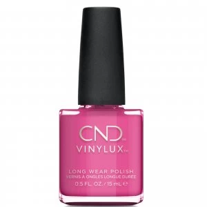 Image of CND Vinylux Hot Pop Pink Nail Varnish 15ml