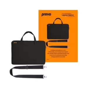 Image of PREVO LB001 notebook case 39.6cm (15.6") Sleeve case Black